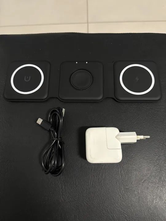 Carregador MagSafe e indução para Apple 