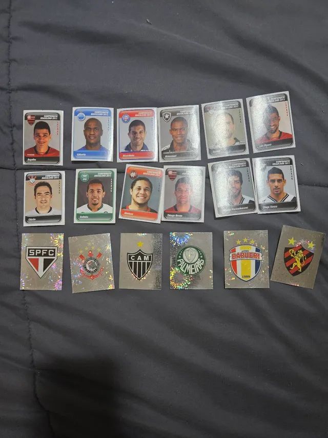 Figurinhas campeonato brasileiro 2011