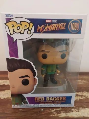Funko Pop Marvel Ms. Marvel Red Dagger Bobble Head 1080 - Foto 2