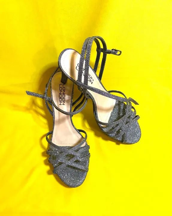 Sandália de salto alto London London - Foto 2