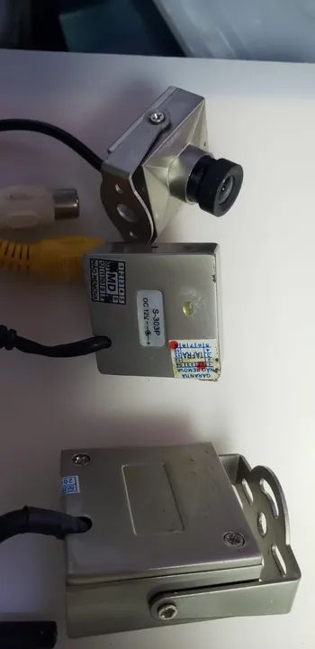 03 Cameras 03 receptores e 03 trasmissor sem fio com fonte 12 v - Foto 2