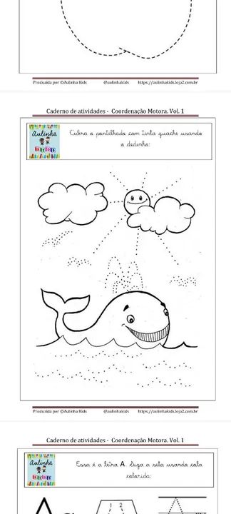 Caderno de Atividades Coordenação Motora Infantil para imprimir. - Foto 2