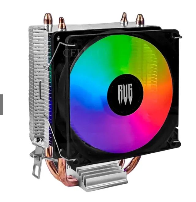 Cpu Cooler Rgb AMD e Intel i3 i5 i7 Ryzen Pc gamer