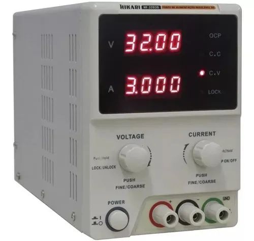 Muito Nova - Fonte de Bancada e Alimentação Ajustável Hikari HF-3203S