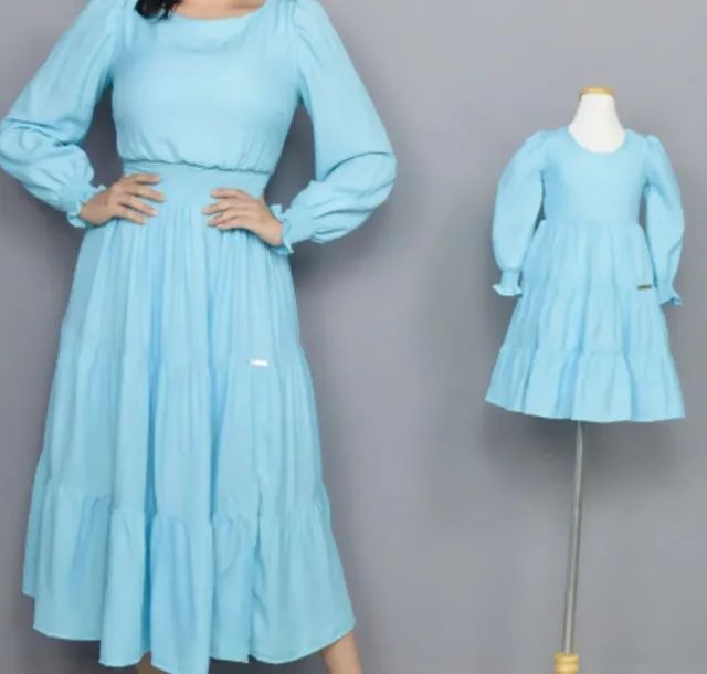 Kit de vestidos Mãe e Filha (seminovos)