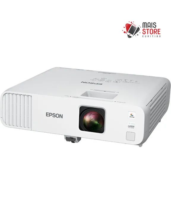 Projetor Laser Epson Powerlite L260F 1080P 3LCD 4600 Lumens Wifi - Branco (Novo/Lacrado - Foto 4