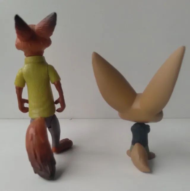 Bonecos Zootopia Nicky e Finnick  - Foto 3