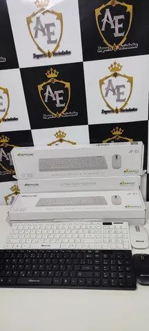 kit teclado + mouse sem fio - Foto 5