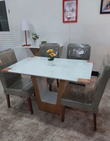 Conjunto Mesa e 4 Cadeiras P.R.O.M.O.Ç.Ã.O - Foto 2