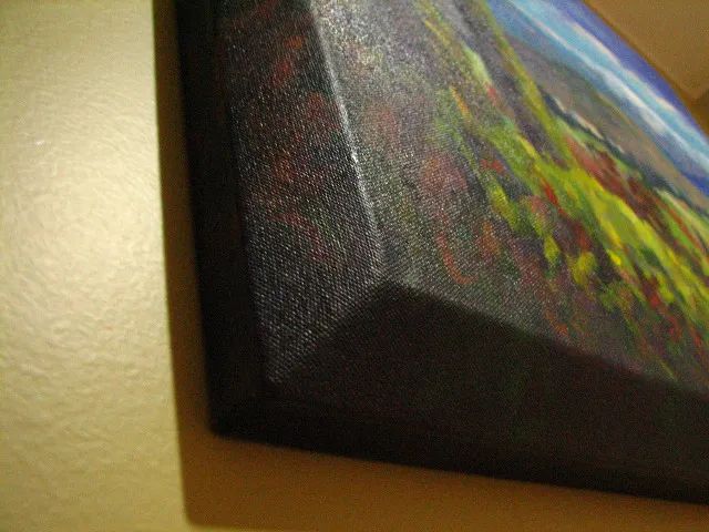 Acrílica sobre tela pintor Fernando Lúcio (Pernambuco) Allambra Andaluzia 58x72 cm - Foto 4