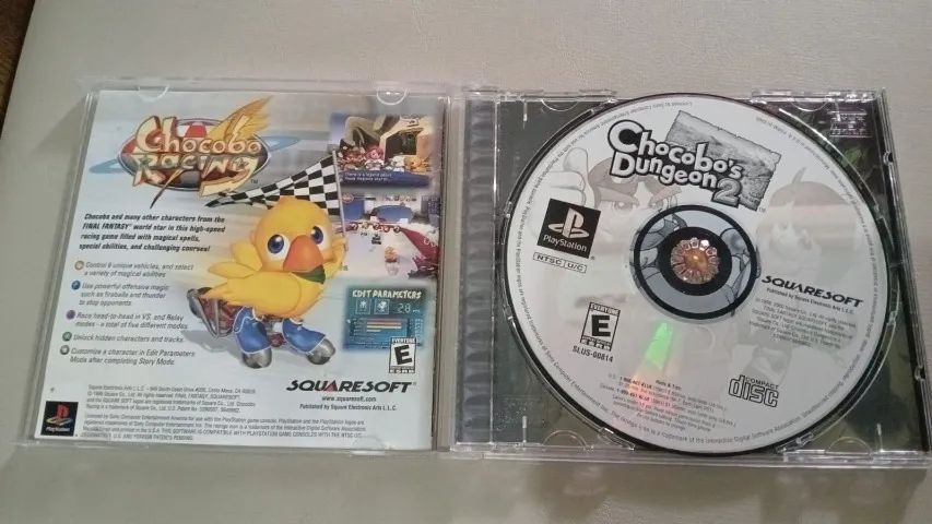 CHOCOBO'S DUNGEON 2 PS1 ORIGINAL USADO CIB - Foto 3