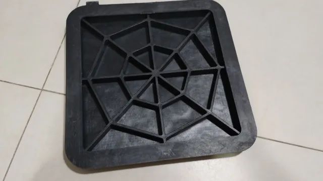 Tampa Esgoto 30x30cm Caixa Gordura Passagem Polipropileno Articulado - Foto 3