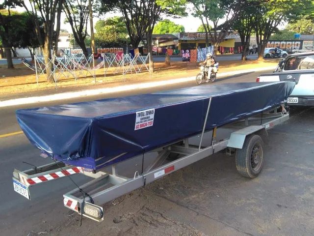 Capa de canoa sob medida 