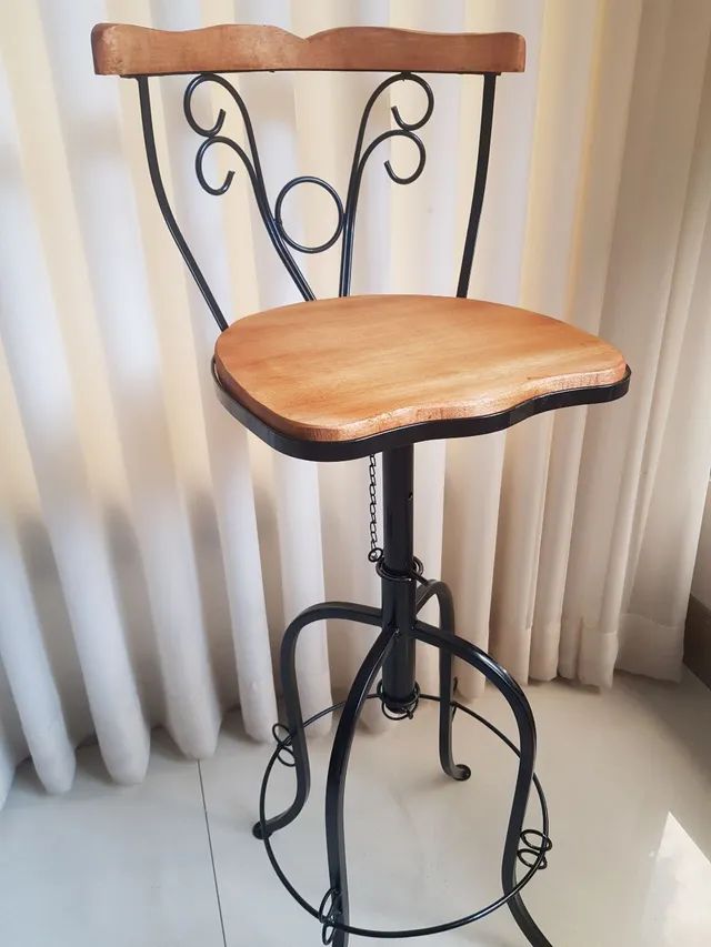 Banqueta Bistrô Ajustável Versalhes  - Foto 5