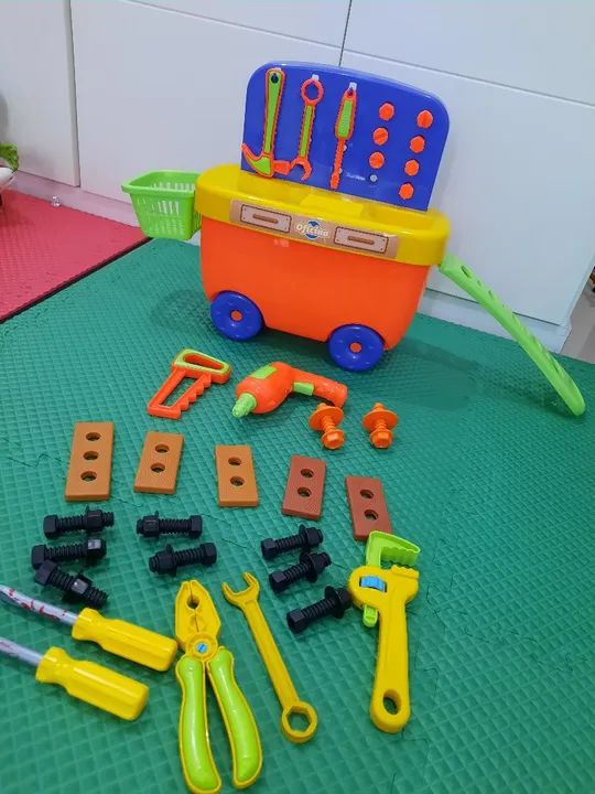 Kit de ferramentas para crianças - Brinquedo educativo