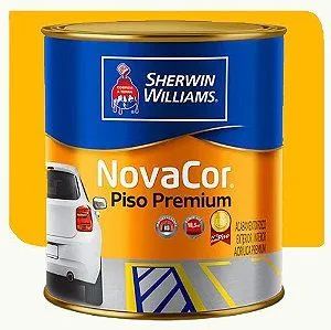 Tinta Piso Sherwim Williams Novacor Fosco Amarelo Demarcação 0.9 Litros