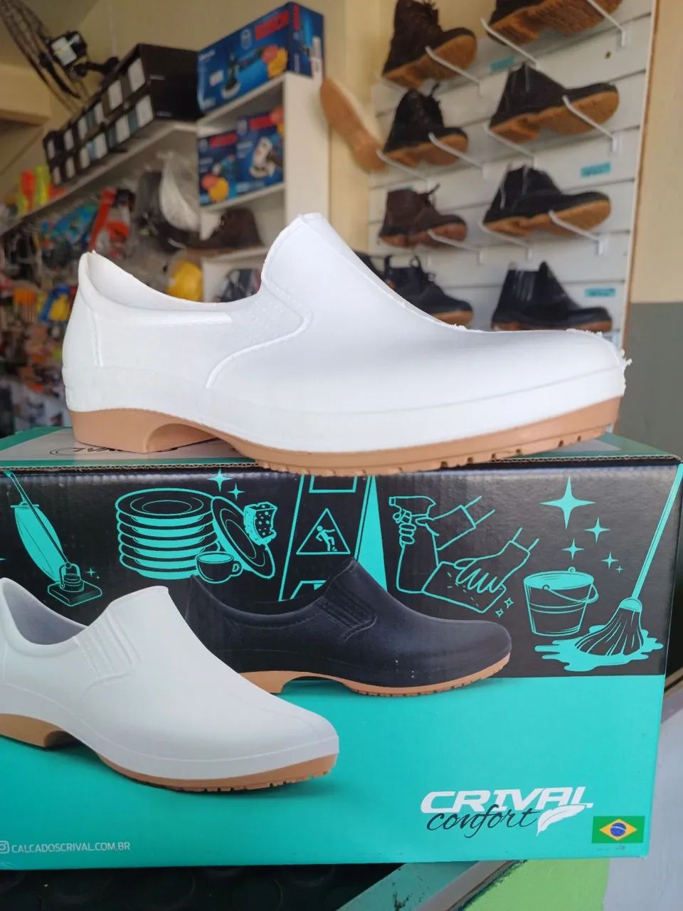 Sapatos de Segurança Confort Crival - Foto 2