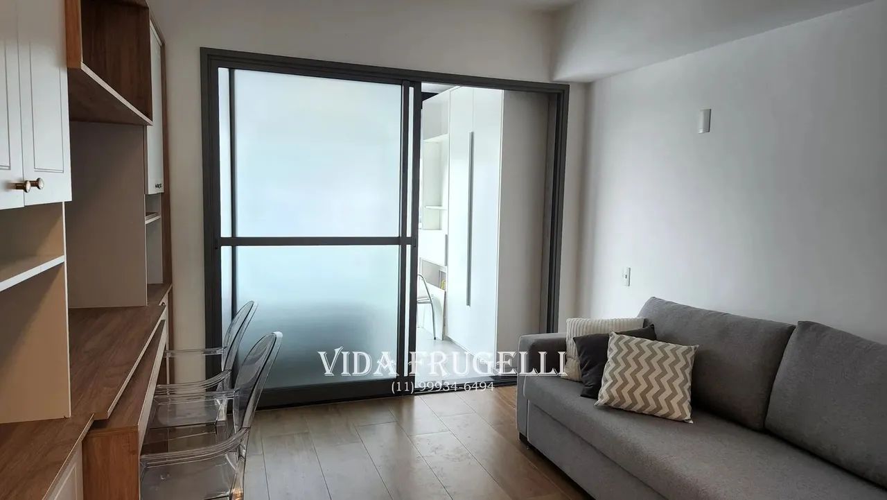 Studio mobiliado  para alugar 1 vaga  300 metrôs metro Faria Lima e Fradique Pinheiros São - Foto 3