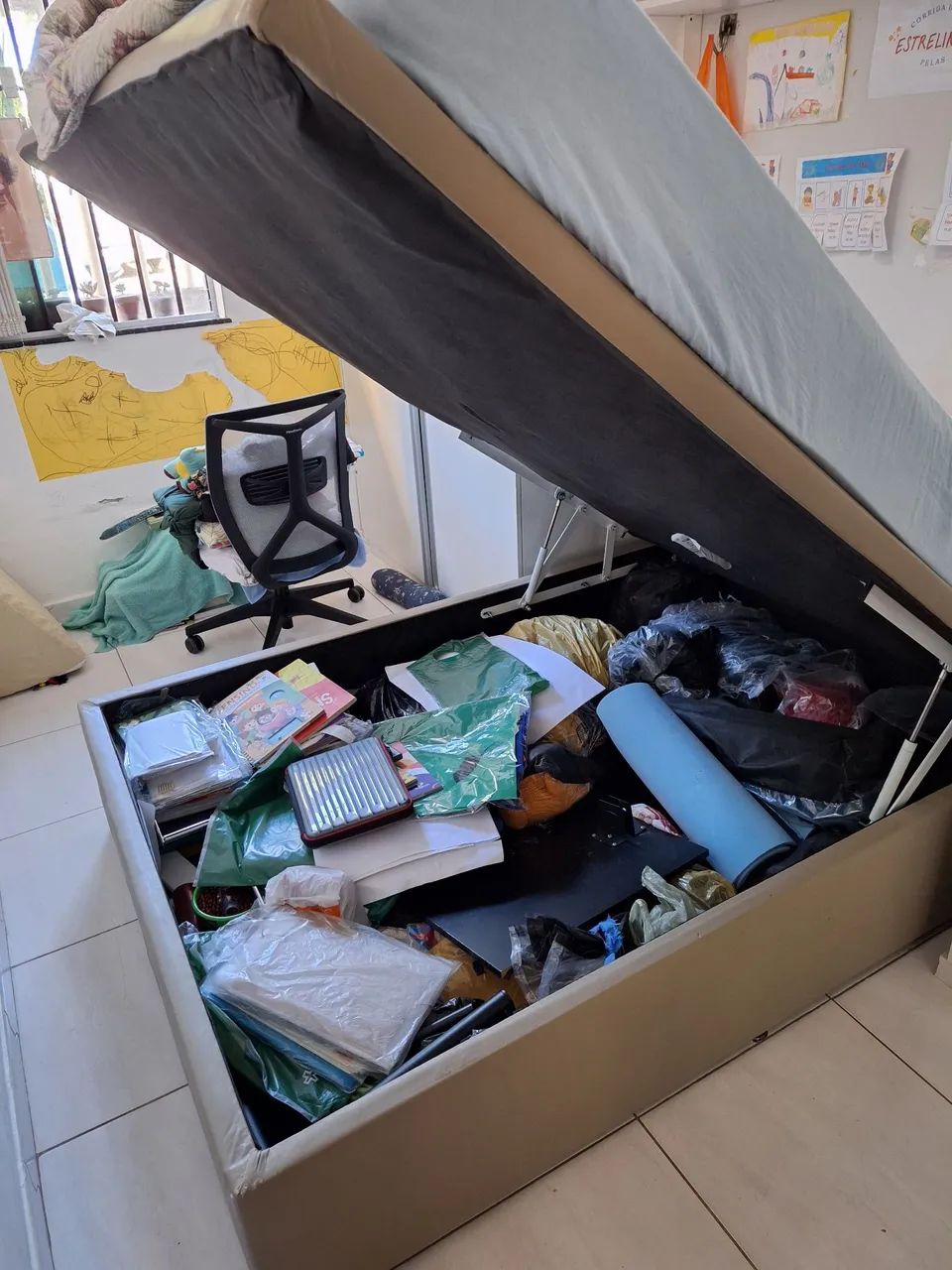 Base box casal ortobom corino - Seminova! - Foto 5