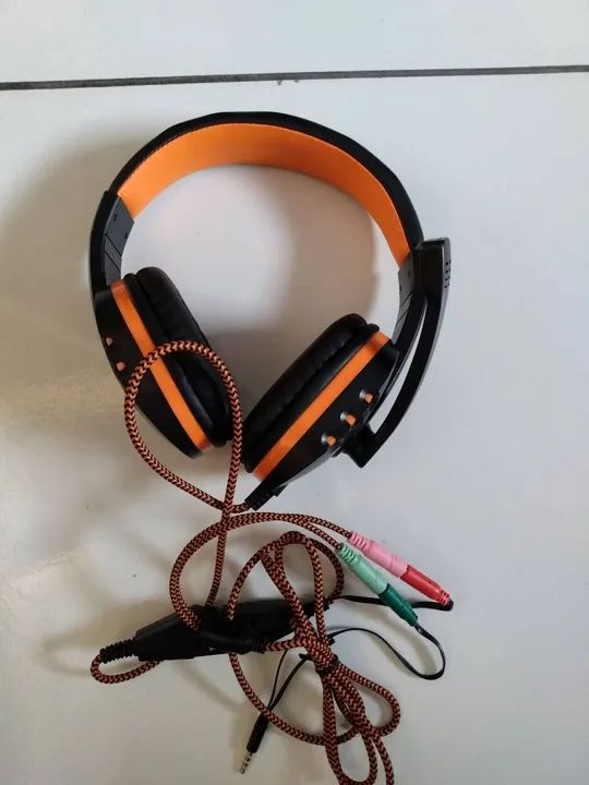 Headset Gamer com Microfone - Ótimo para jogos!