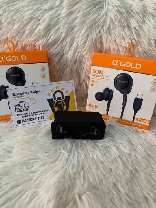 Fone De ouvido Tipo C Novo Imperdível!!! - Foto 4