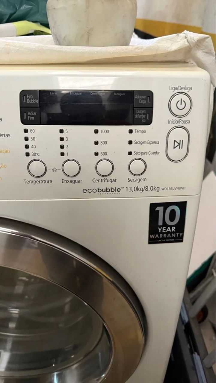 Lava e Seca Samsung Ecobubble 13kg/8kg