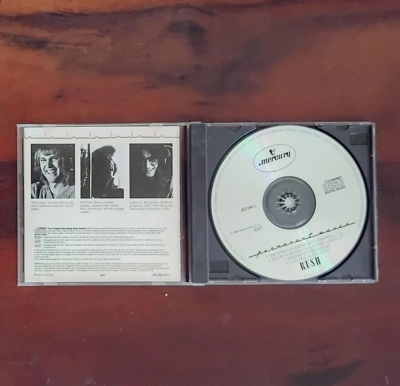 CD IMPORTADO Rush Permanent Waves 1980 - Foto 2