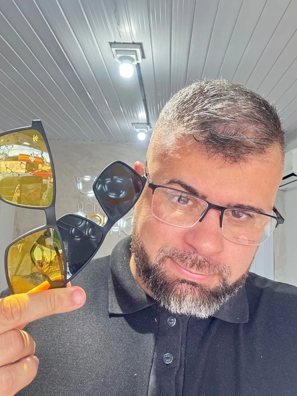 Óculos Clipon Polarizado  - Estilo e Proteção - Foto 4