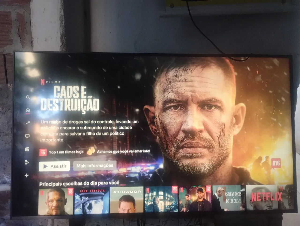 Smart tv Android 4k LG 50 polegadas compatível com Alexa bluetooth comando de voz e jogos  - Foto 4