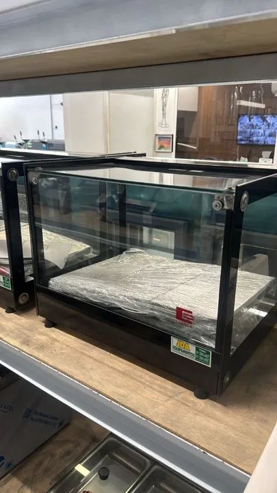 Estufa quente para salgados vidro reto - faça sua cotação para cada modelo. - Foto 2