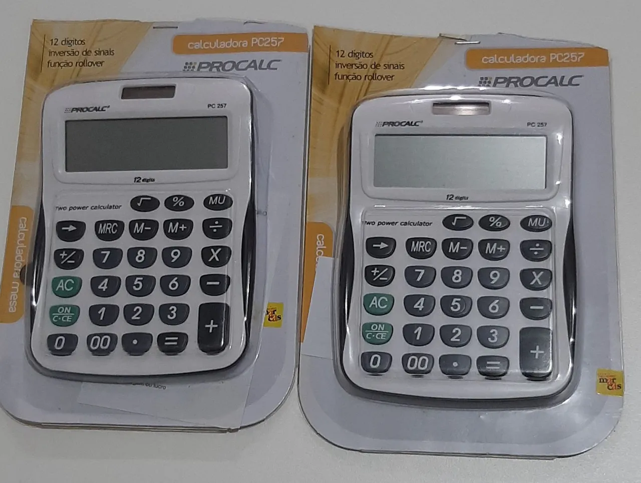 Calculadora Energia Solar de Mesa Procalc PC257 - As 02 Peças