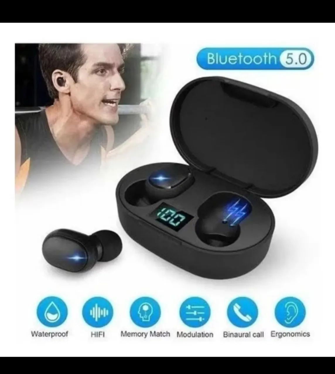Fone bluetooth Xiaomi Redmi AirDots - Foto 4