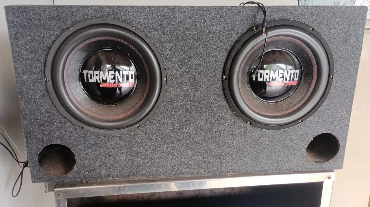 Caixa de som subwoofer Tormento SBW350