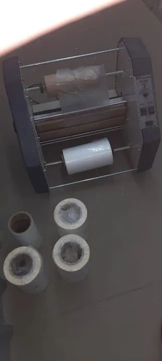 5 ROLOS DE BOPP BRILHO + TERMOLAMINADORA DE BRINDE - Foto 2