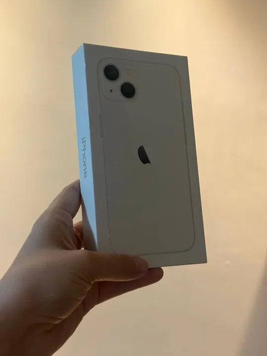 iPhone 13 128GB Starlight Novo Lacrado