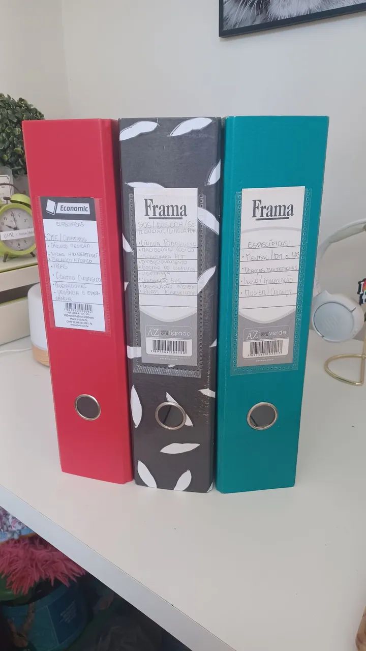 3 pastas tirado A-Z - Foto 5