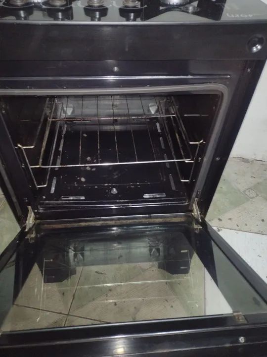 Fogão atlas 4 bocas todo de vidro até a frontal e vidro praticamente novo pra hj - Foto 4