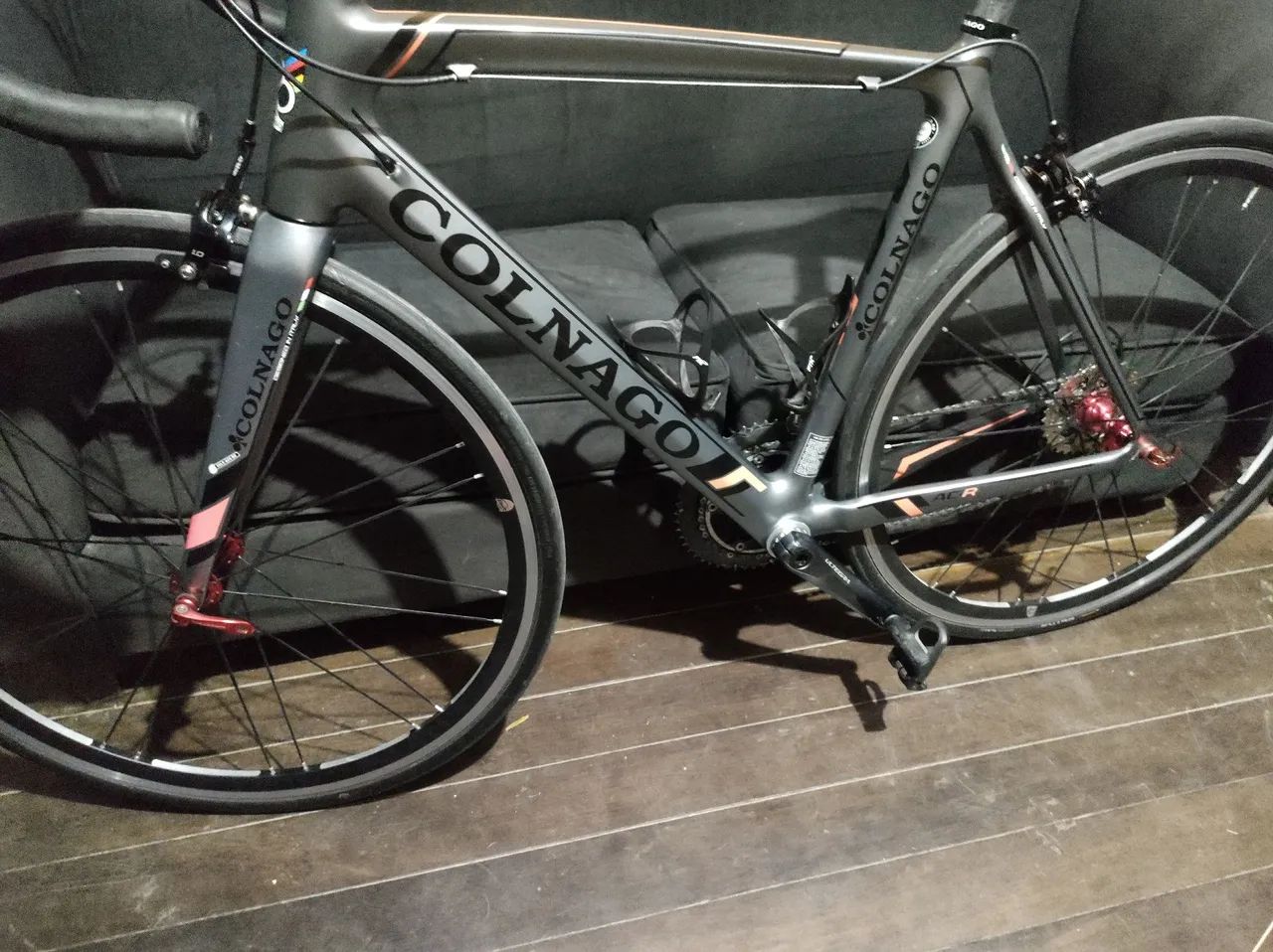 Colnago carbono bicicleta de estrada bike speed carbon - Foto 5