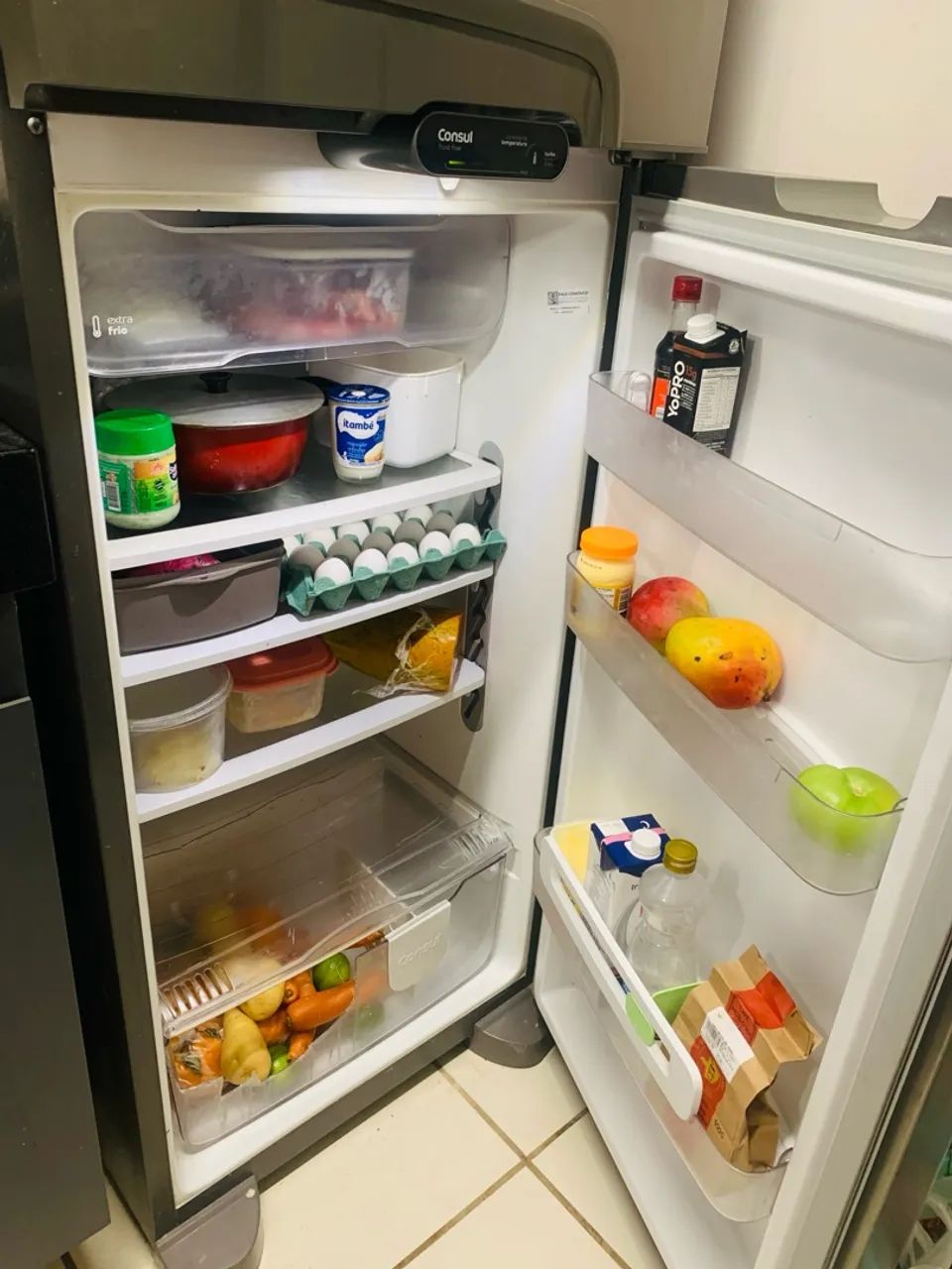 Geladeira Consul inox Frost Free - Foto 2