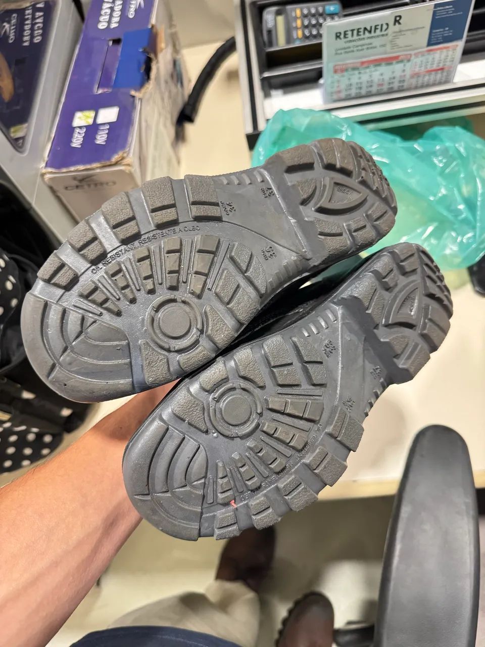 Sapato bota de segurança 64308896852611121