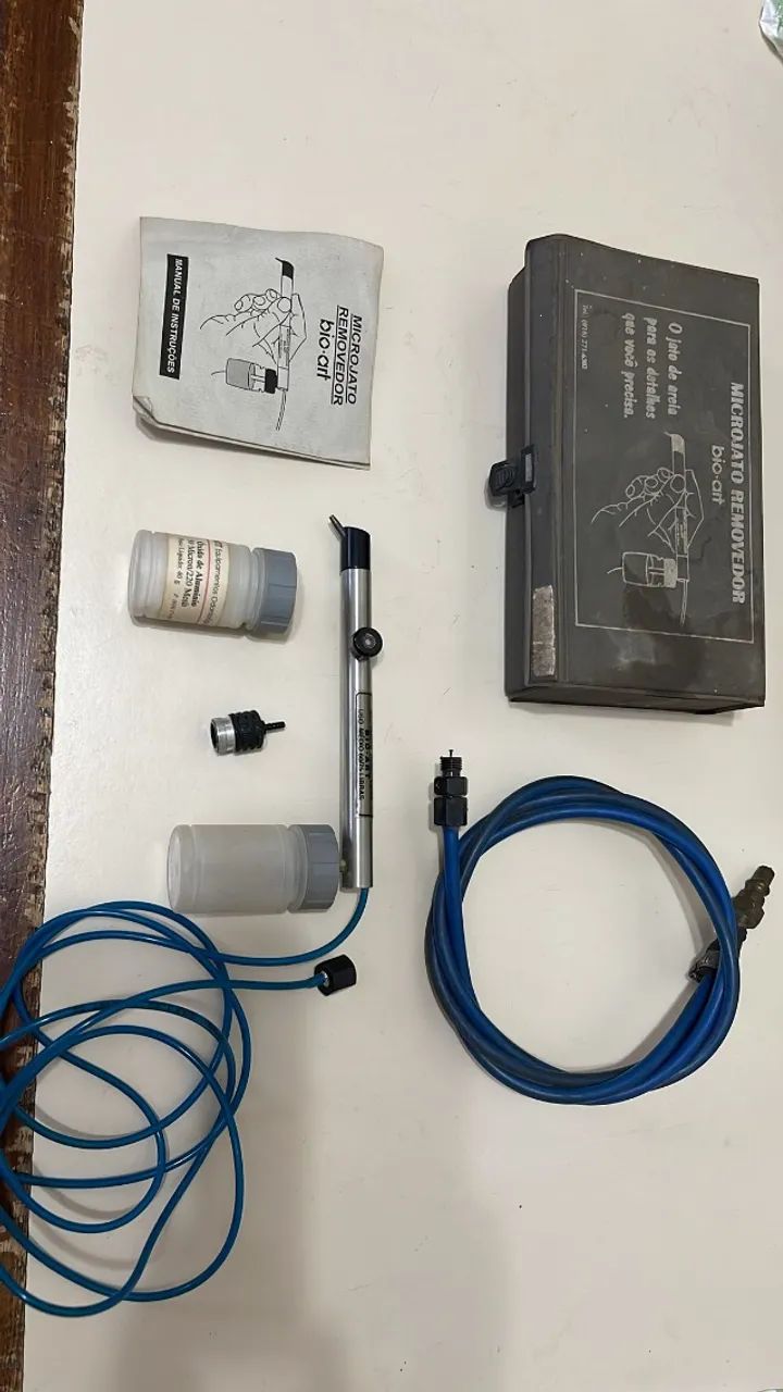 Kit Microjato Bio-Art - Completo com Engate Rápido para Compressor - Foto 2