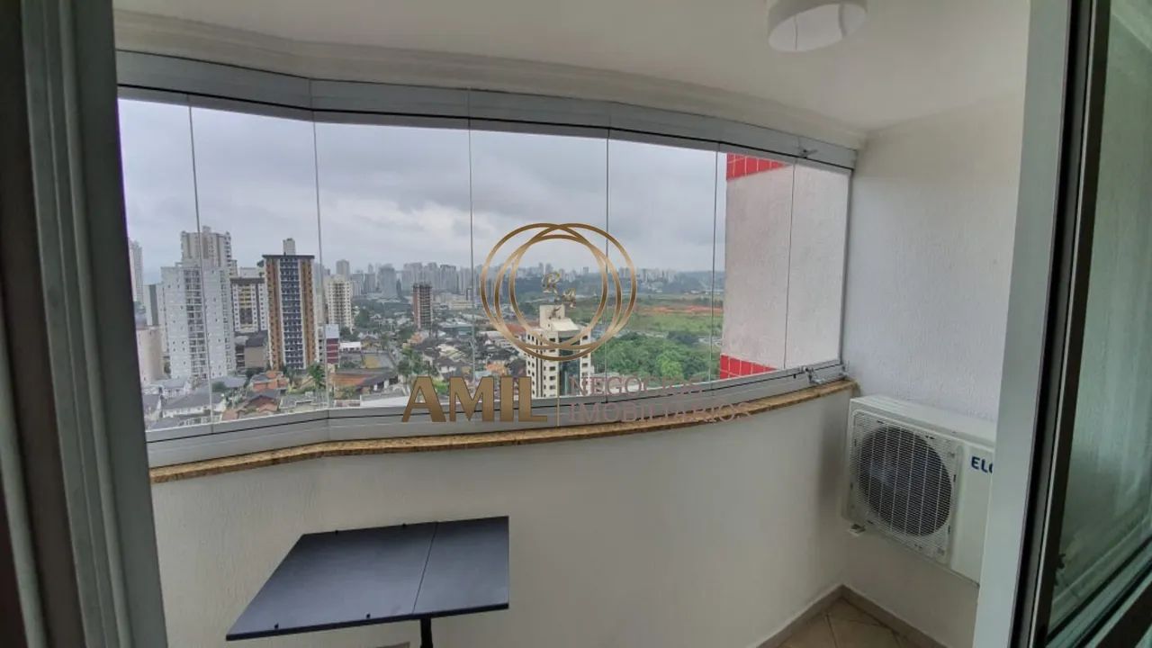 LM Apartamento Mobiliado para Alugar com 1 quarto no Parque Aquarius em São José dos Campo
