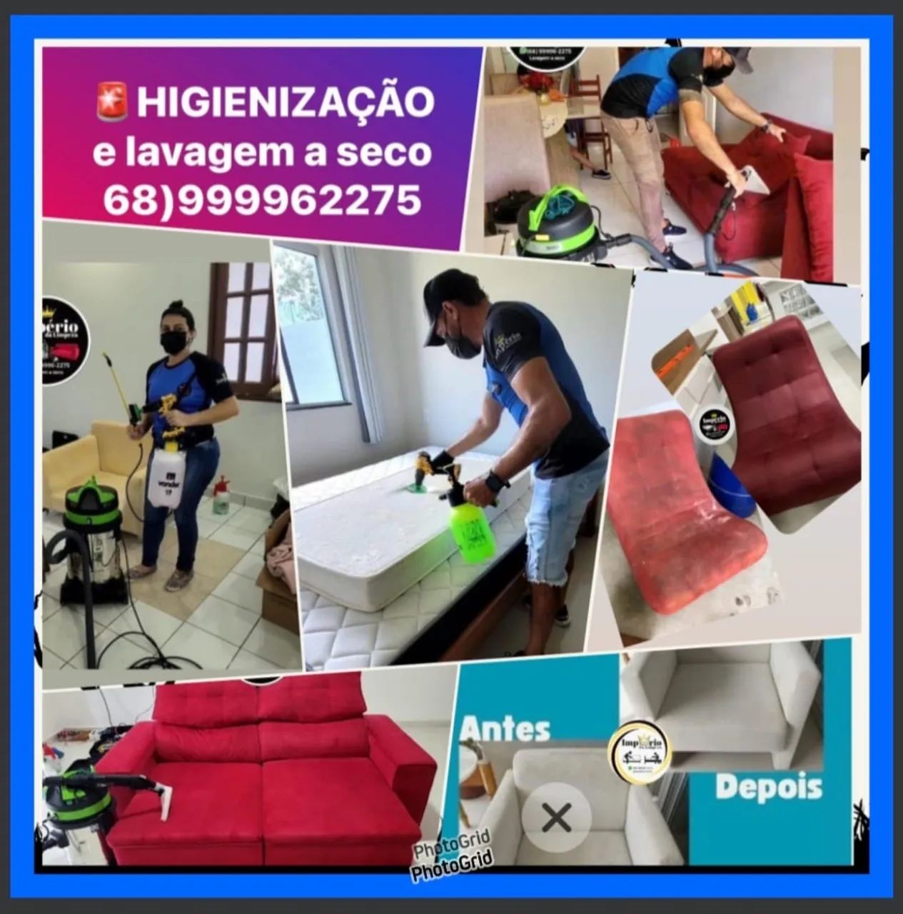 R$90 lavagem a seco WhatsApp * - Foto 3