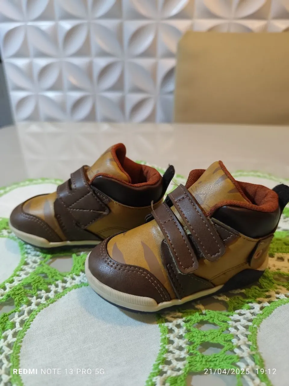 Bota Infantil Marrom