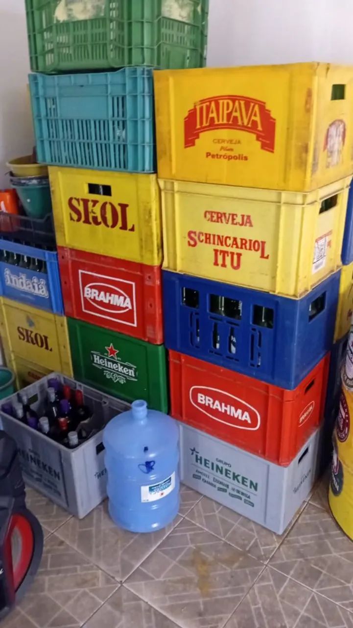Engradados de Cerveja 
