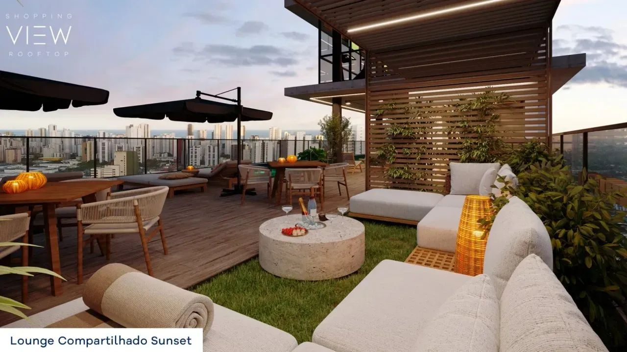 Edf. Shopping View Rooftop conforto, lazer e praticidade | 1 quarto 23m² |  Boa Viagem - Foto 5