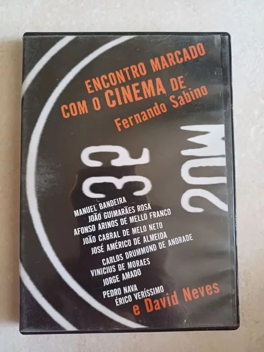 Encontro marcado com Fernando Sabino - DVD original