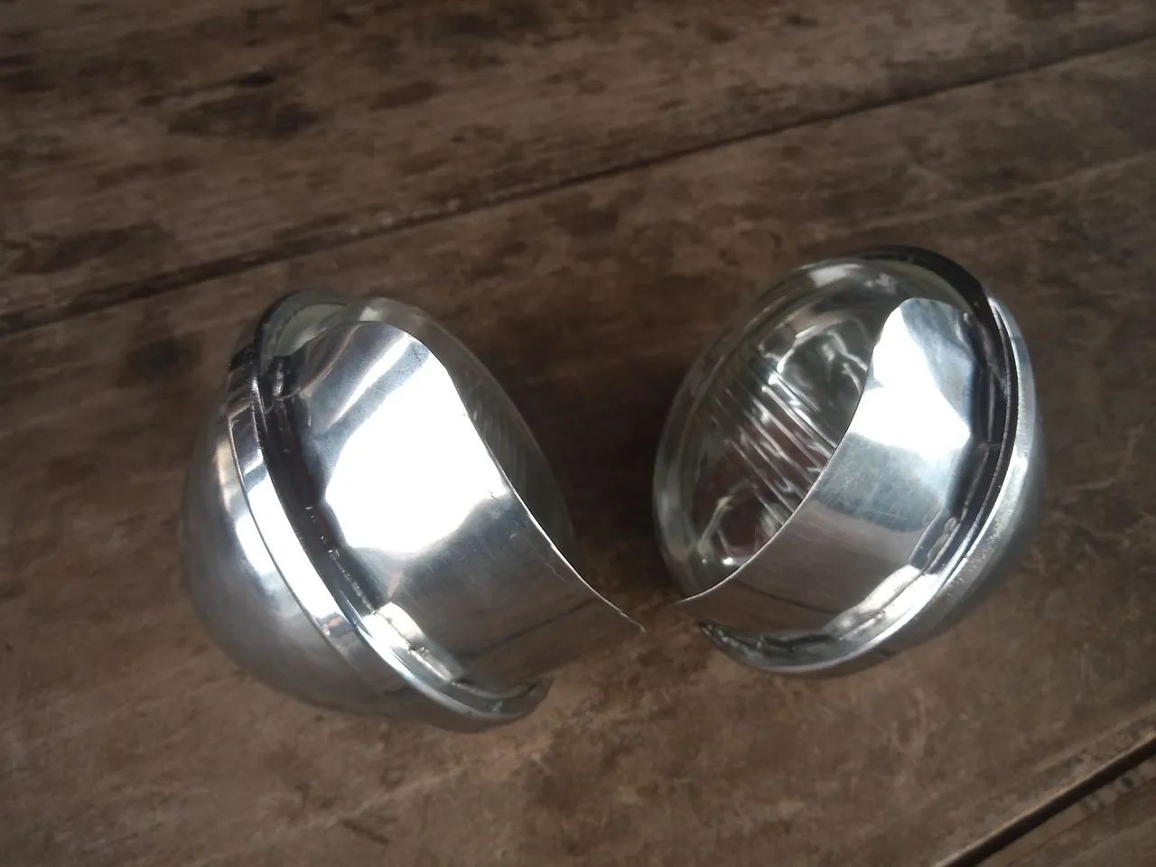 Faróis milha antigos Fusca Kombi TL Variant  - Foto 2