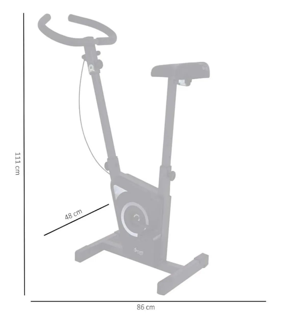 Bicicleta Ergométrica Dream Fitness  - Foto 2