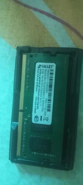 Memoria ram DDR4 3200 4gb nova para notebook 